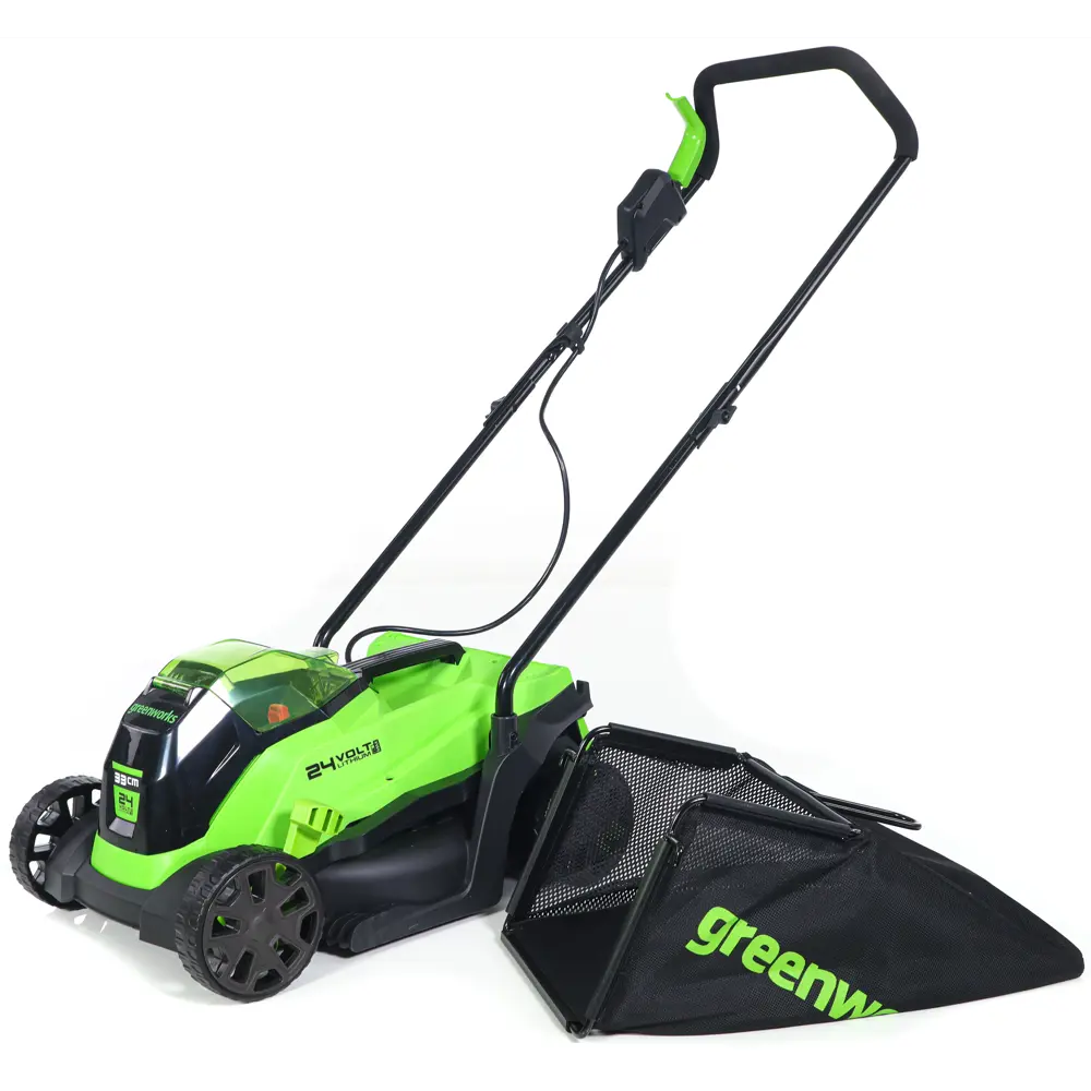 Аккумуляторная газонокосилка Greenworks 24V с бесщеточным двигателем 89399049 STLM-1564509 - Вид №2