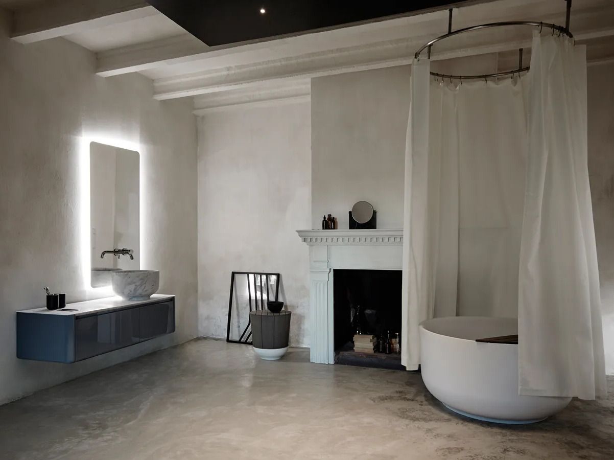 Прямоугольное зеркало со встроенным освещением для ванной комнаты Inbani ORIGIN ARCH-00051810 - Вид №2