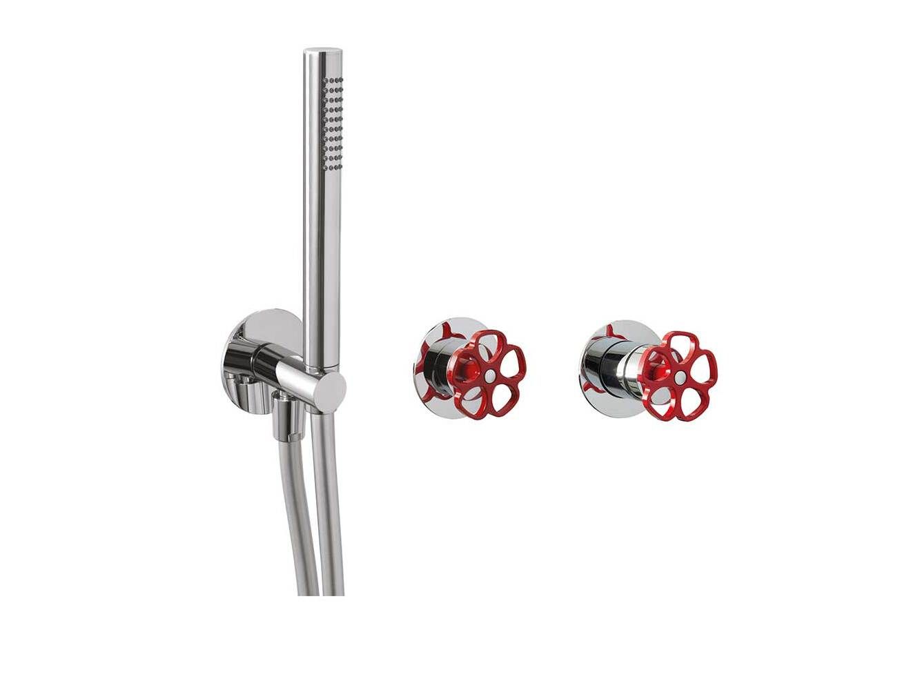 Встраиваемый смеситель для душа с ручным душем QD Magistro Lab Flora ARCH-00039417