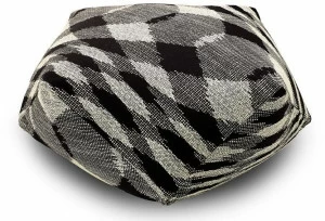 MissoniHome Пуф Diamond из жаккарда Winter flame