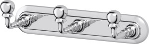 STI 002 Планка с 3-мя крючками 17 cm 3SC STILMAR CHROME