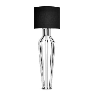 500212-BS ABHIKA НАПОЛЬНАЯ ЛАМПА MATHIS BLACK/SILVER