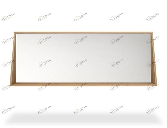 Ethnicraft Зеркало в ванную с полкой Oak qualitime 58074, 58075, 58076, 58077