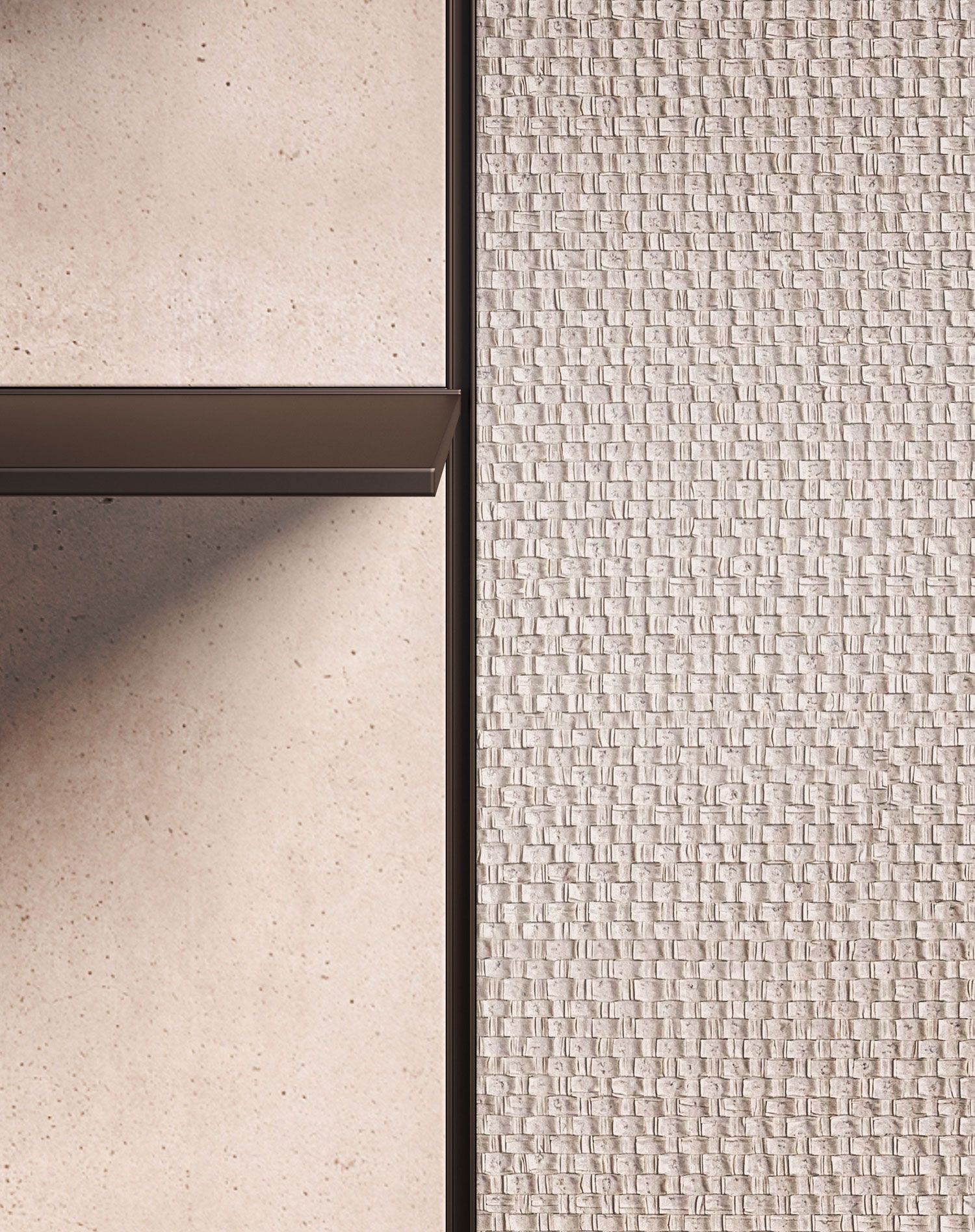 Модульная стена установленная оборудованная стена с интегрированным освещением MisuraEmme PUZZLE ARCH-00028614 - Вид №3