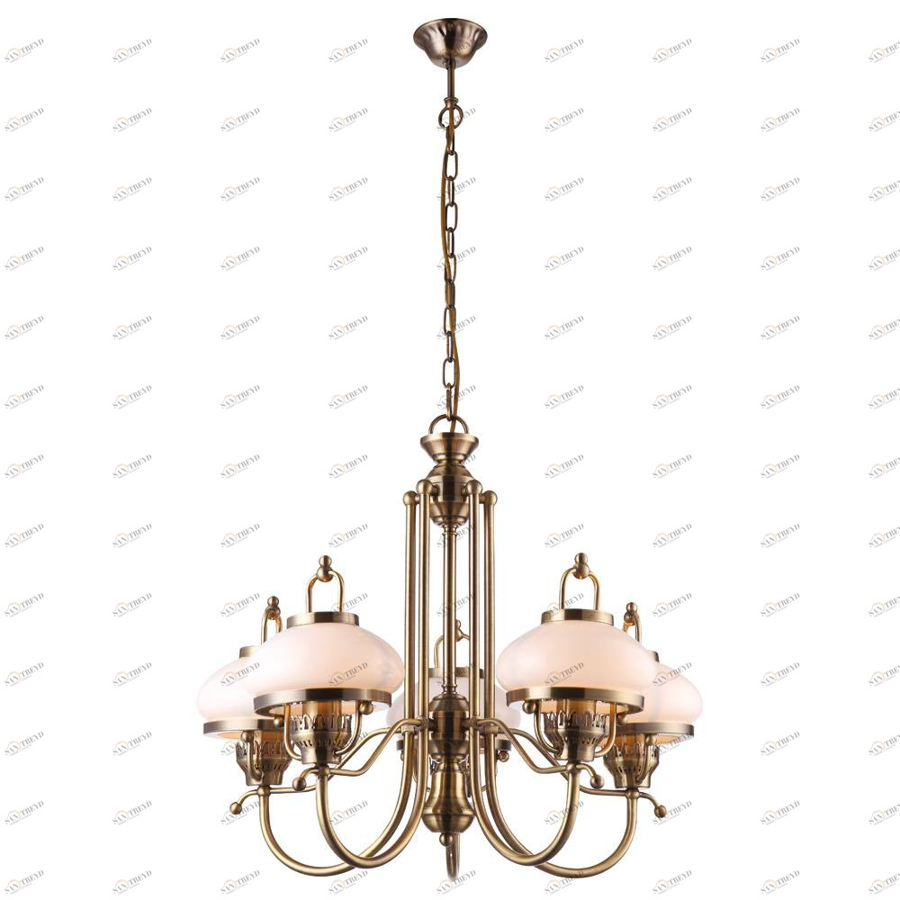Подвесная люстра Arte Lamp Armstrong A3560LM-5AB ARTE LAMP ДИЗАЙНЕРСКИЕ, ARMSTRONG 056140 Белый 