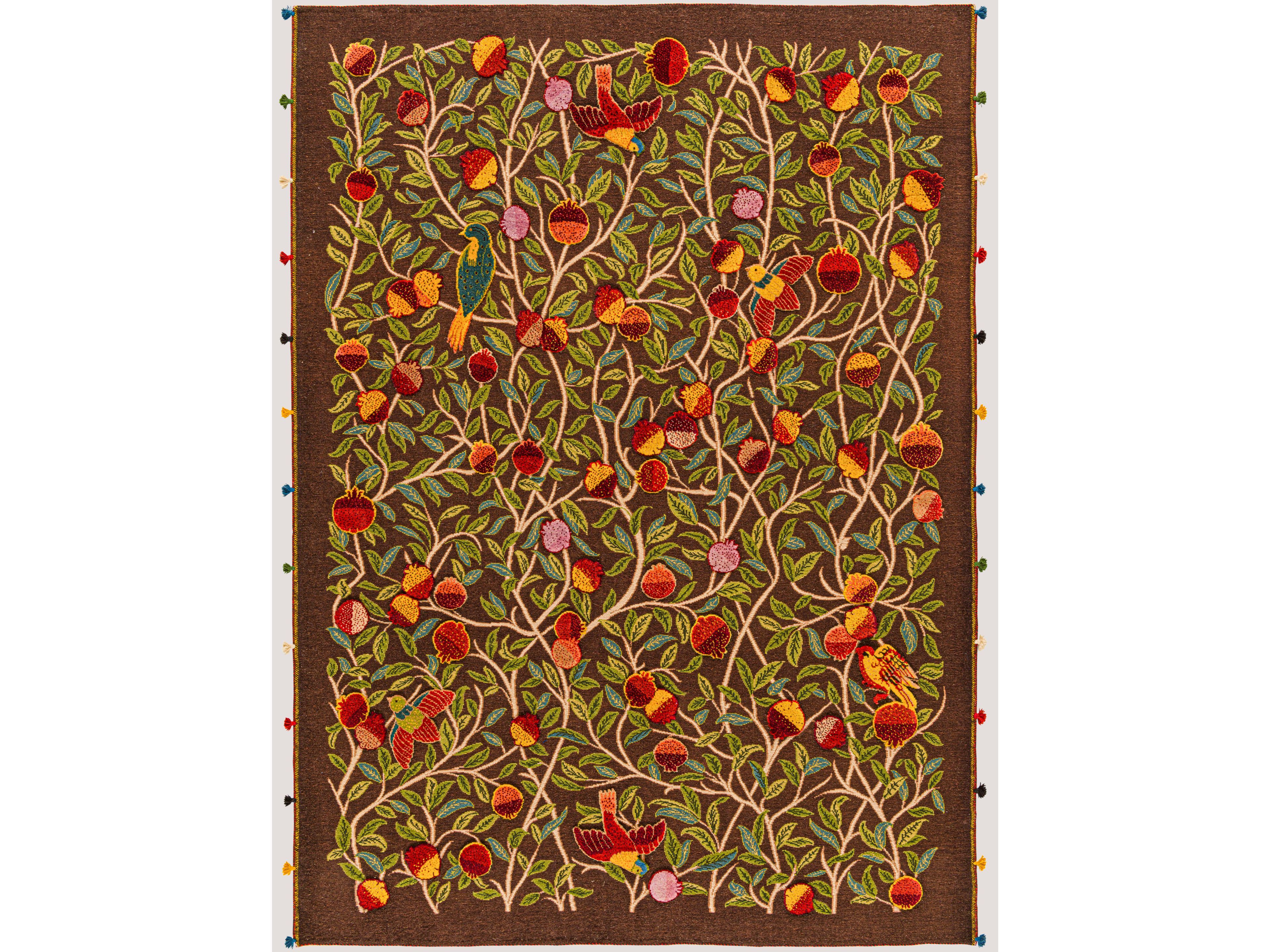 Прямоугольный шерстяной ковер Zollanvari Transitional Tribal ARCH-00116889