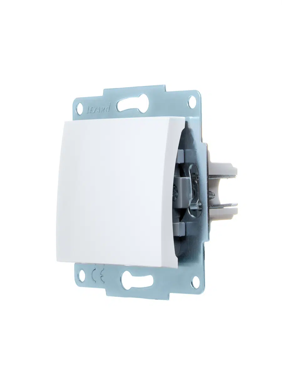 ASTI Выключатель белый механизм LEZARD 7081-0288-100 - Вид №3
