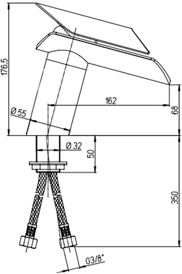 Paini Morgana 73OP205LZ смеситель для раковины - Вид №1