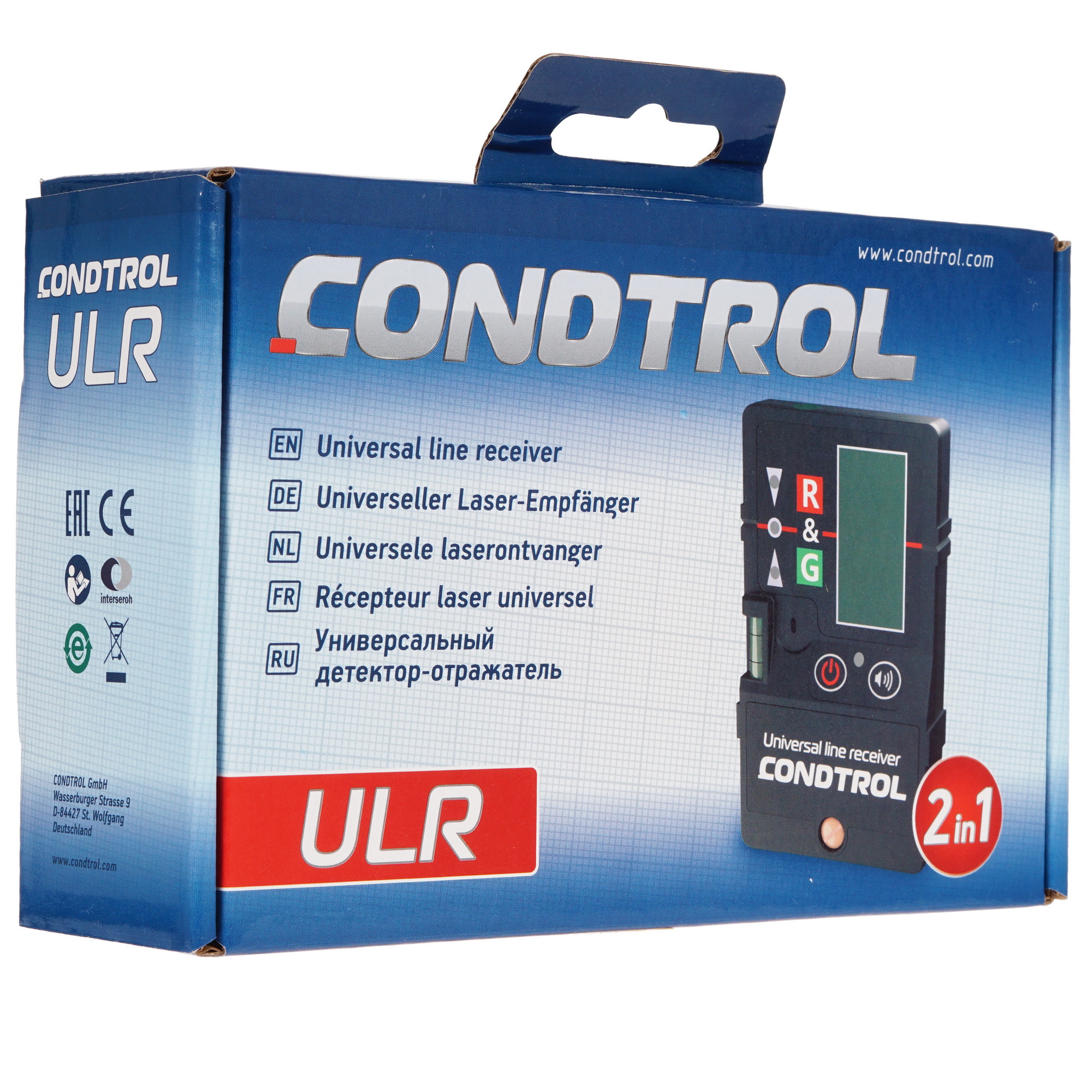 Приемник луча лазерного уровня ULR Condtrol 4857620 STDN-0103115 - Вид №6