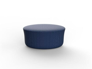 Ткань круглый сад пуфик