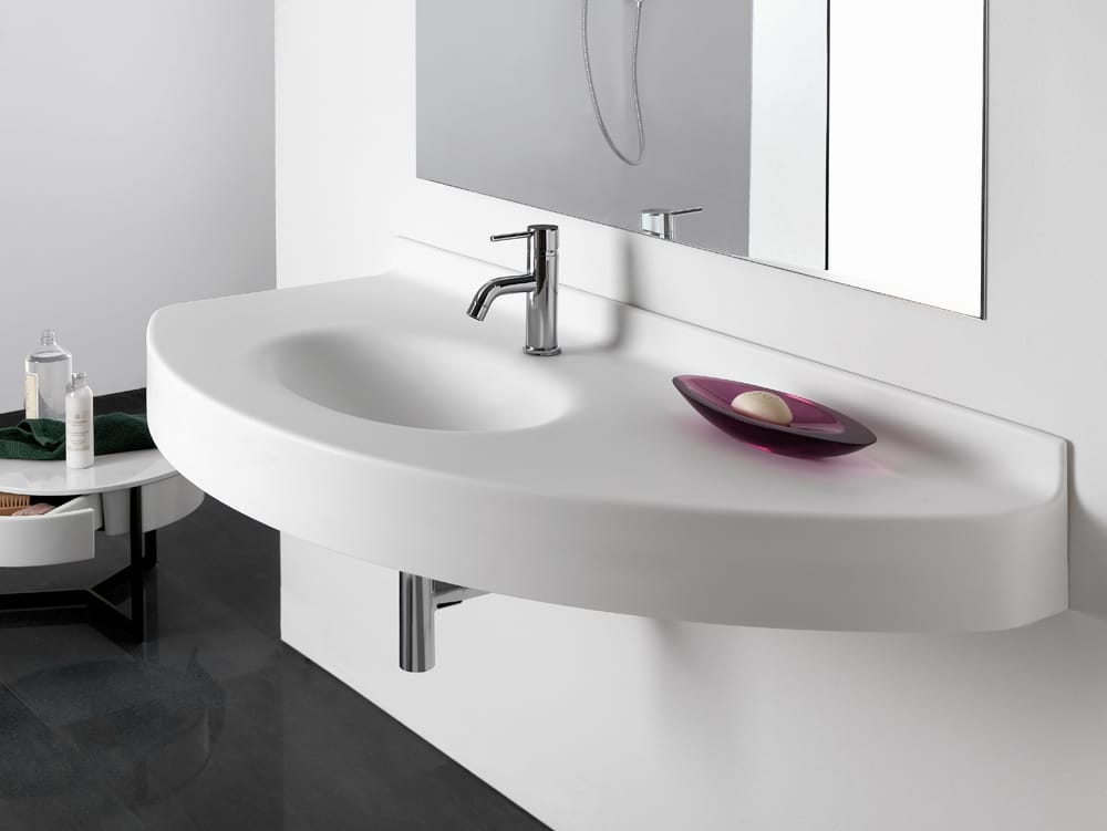 Консольный подвесной умывальник из HIMACS Ponte Giulio форма ARCH-00074403 - Вид №2