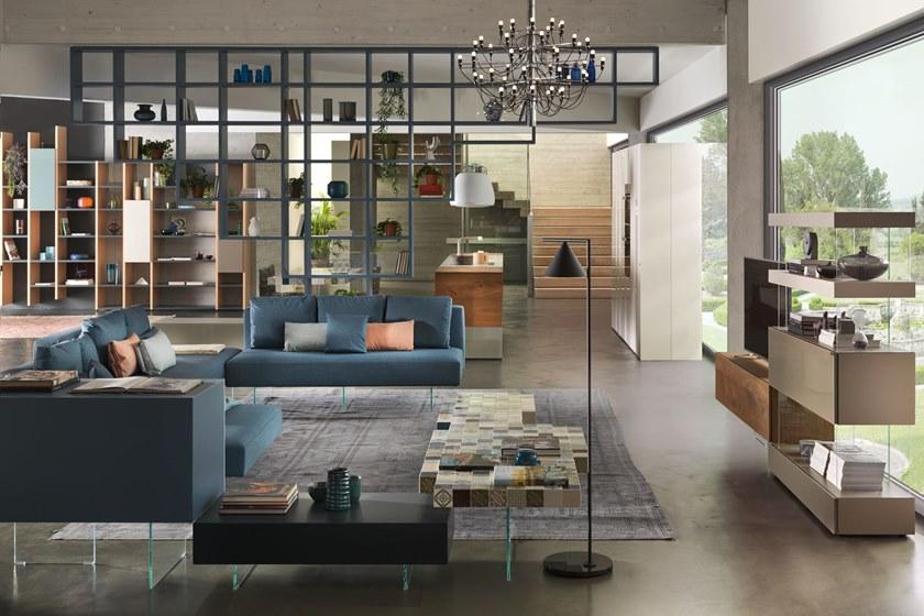 Lago Подвесной книжный шкаф-разделитель 30mm sun-id-1351744 - Вид №1