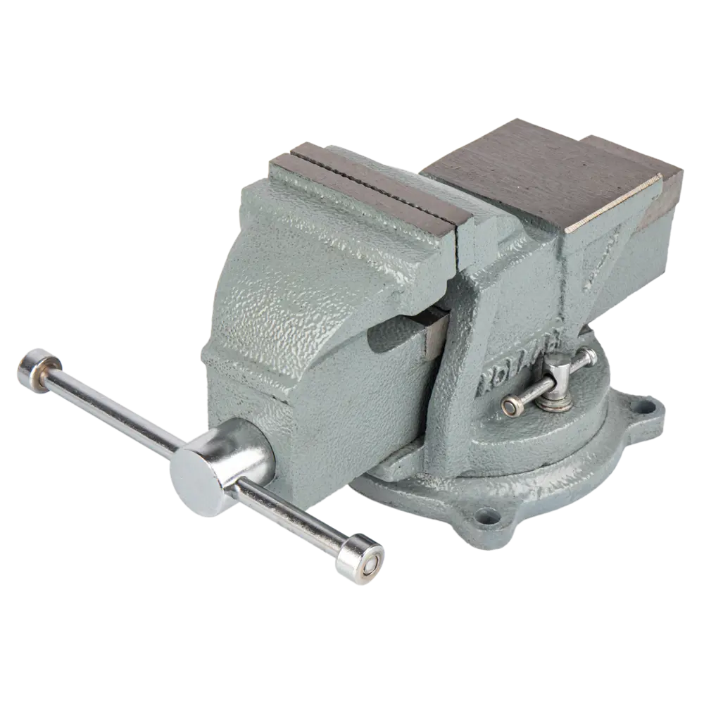 Тиски слесарные настольные Кобальт с поворотным механизмом 89374098 STLM-1347495