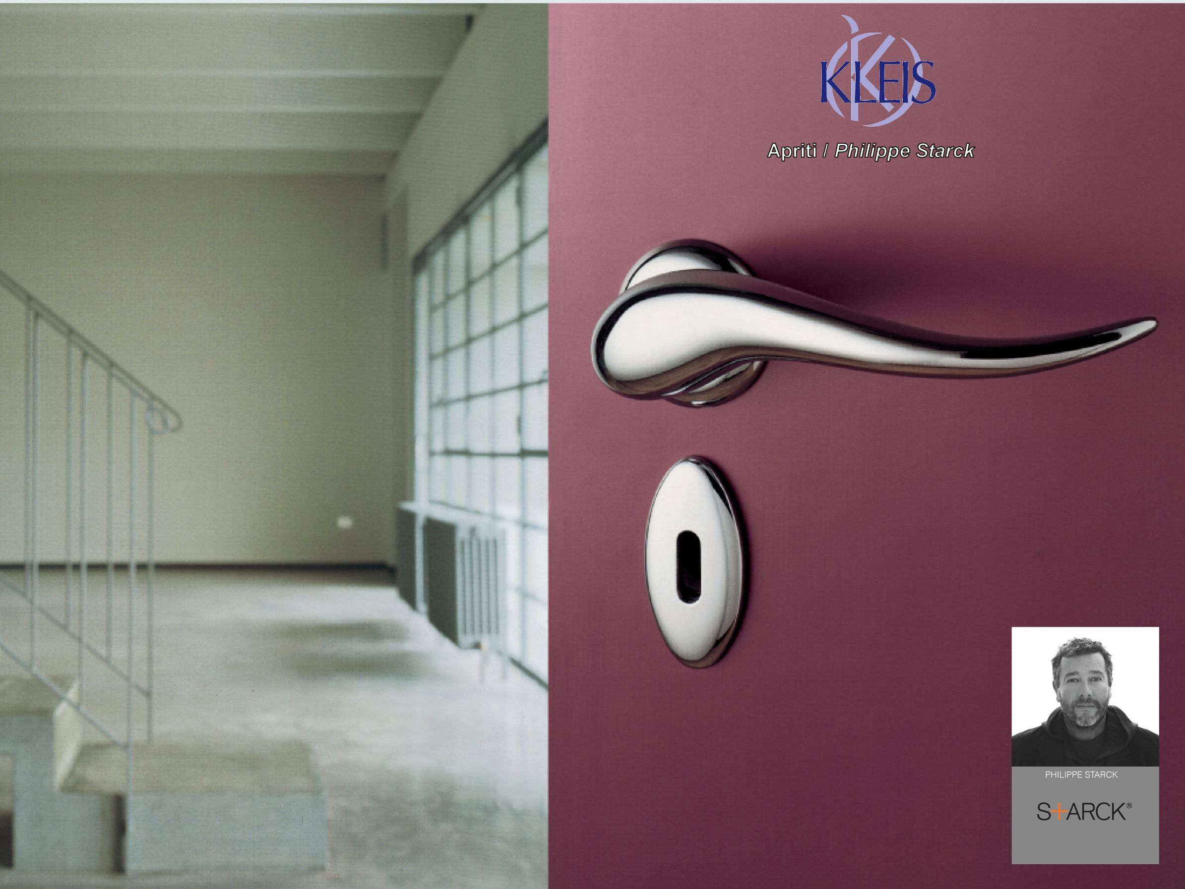 Технологическая алюминиевая ручка KLEIS Откройте себя ARCH-00031730 - Вид №1