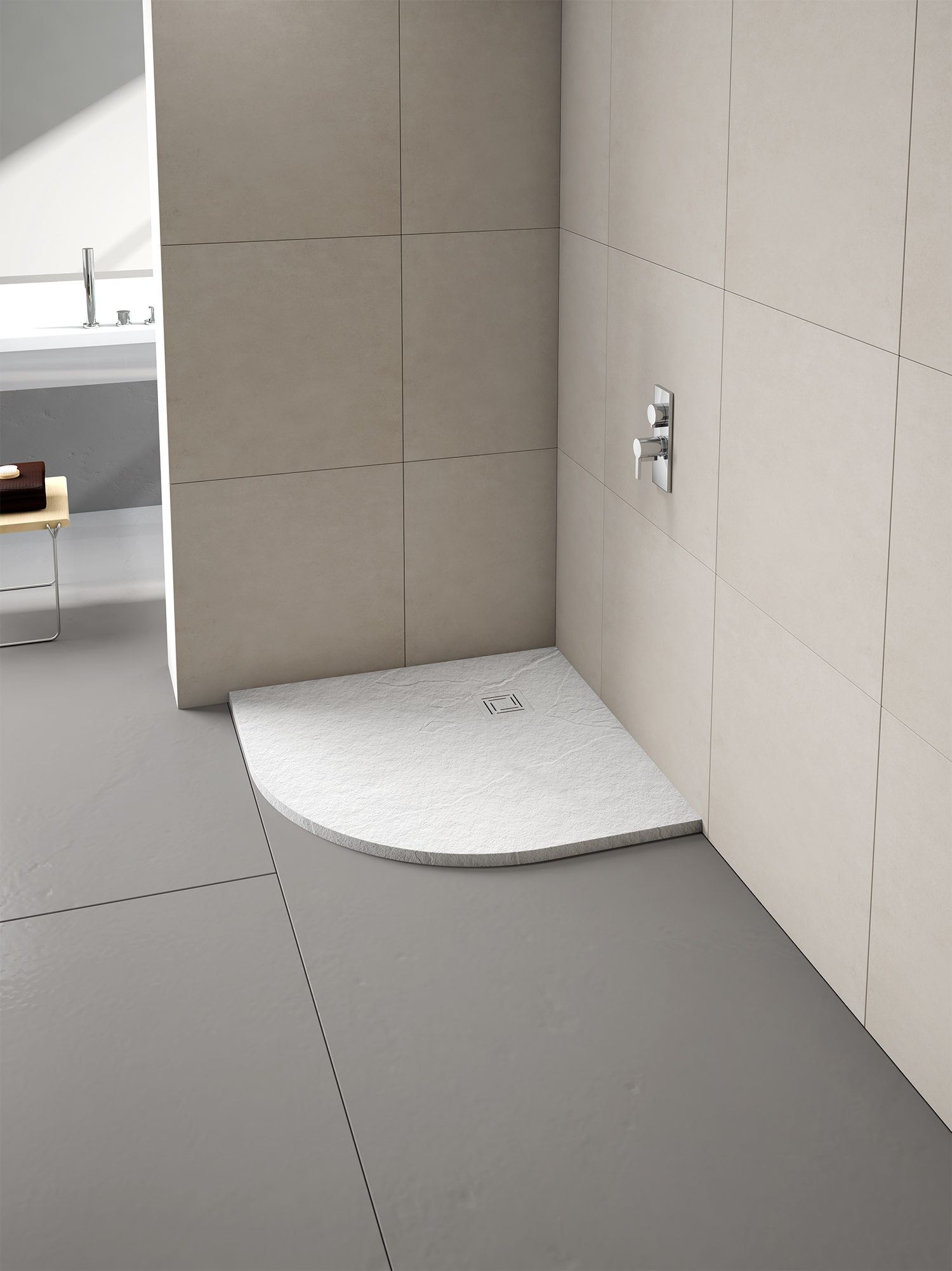 Душевой поддон T90QB Merlyn Truestone - Вид №2