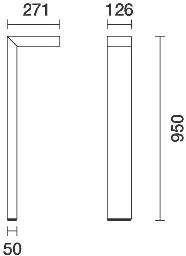 iGuzzini Светодиодный столбик из экструдированного алюминия Lander sun-id-1360881 - Вид №3