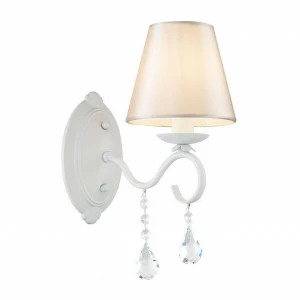 Бра металлическое с абажуром розовое Lucretia FR2032WL-01W FREYA LUCRETIA 00-3929247 Розовый