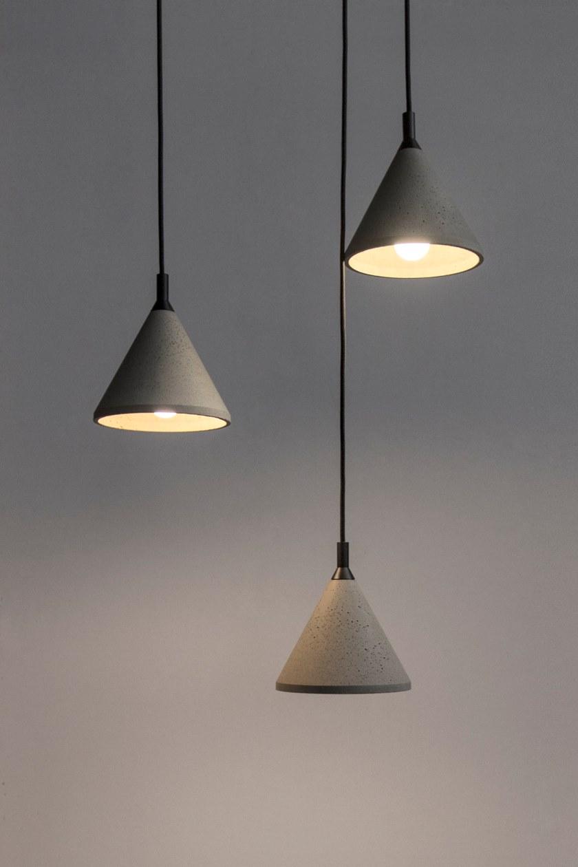 Bentu Design Подвесной светильник из бетона  C120150  - Вид №5