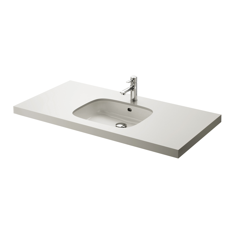 LW765Y#XW Накладная раковина под столешницу  прямоугольная TOTO 