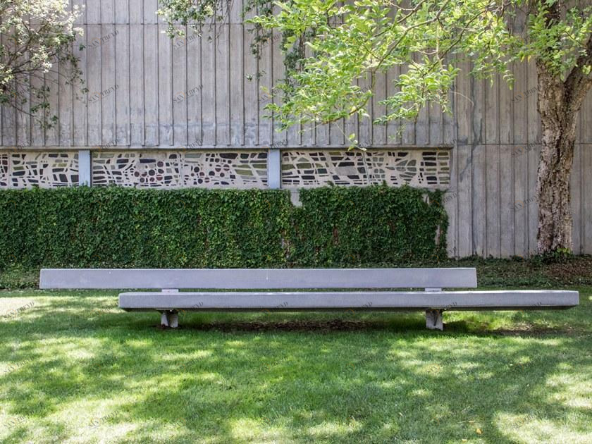 URBIDERMIS Бетонная скамья со спинкой sun-id-1476156