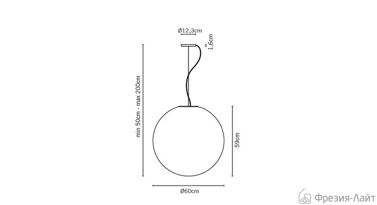 Fabbian Lumi - Sfera F07A27 01 подвес 89069 - Вид №2
