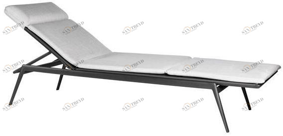 TRIBÙ Откидной алюминиевый садовый шезлонг Branch 07640