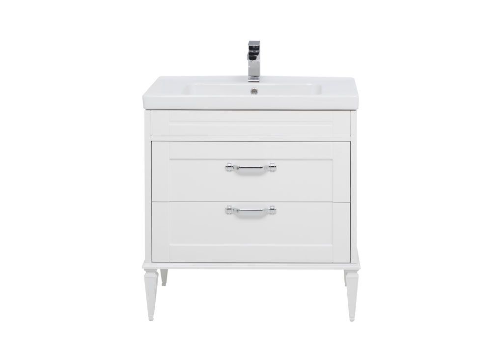 Тумба с раковиной Aquanet Денвер 80 белый 0019921100197963 - Вид №2