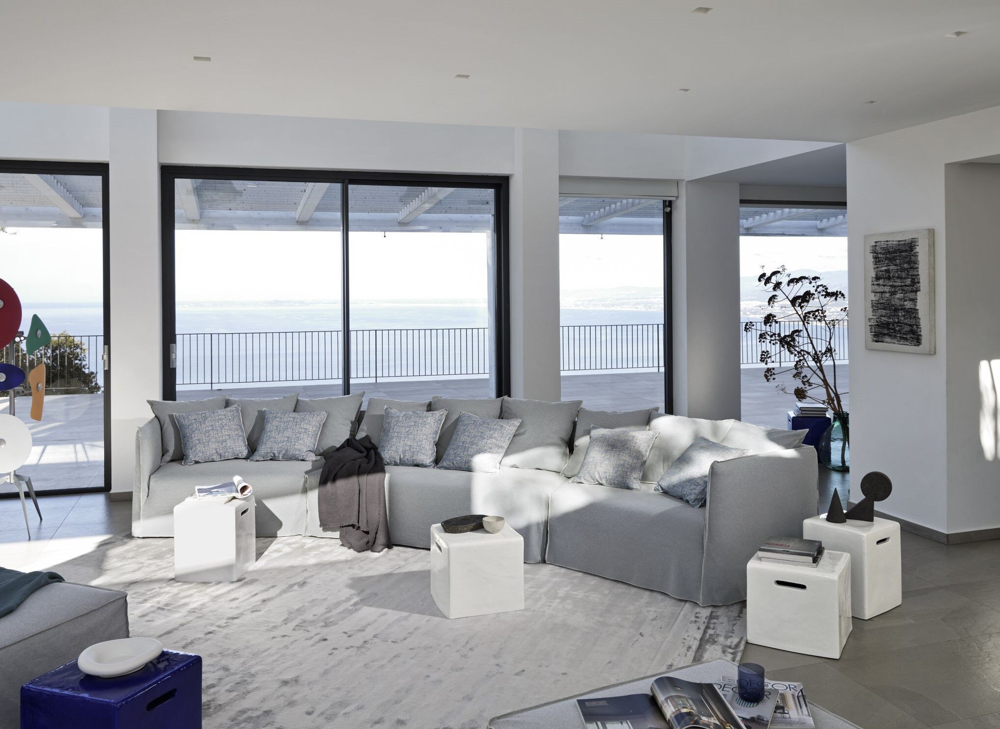 Съемный диван из ткани Gervasoni Ghost ARCH-00084590 - Вид №1