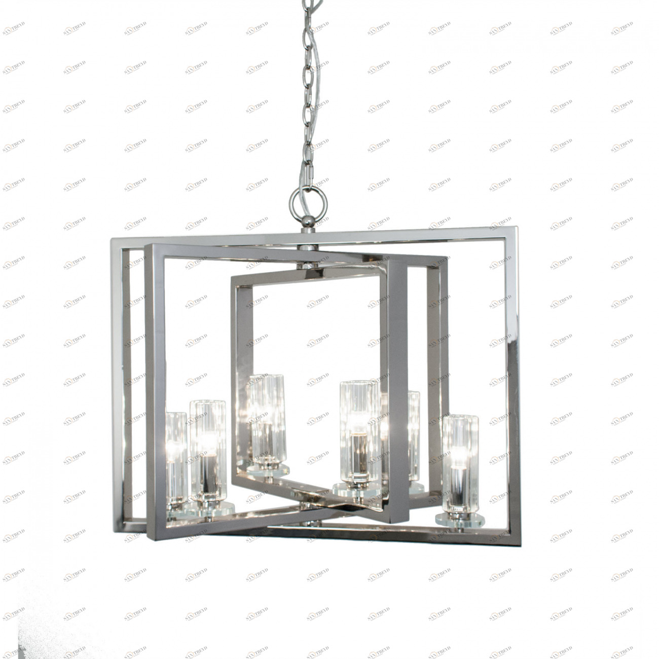 Люстра Saturn хром 5555 RVASTLEY ДИЗАЙНЕРСКИЕ, PUSHA 061578 Хром 