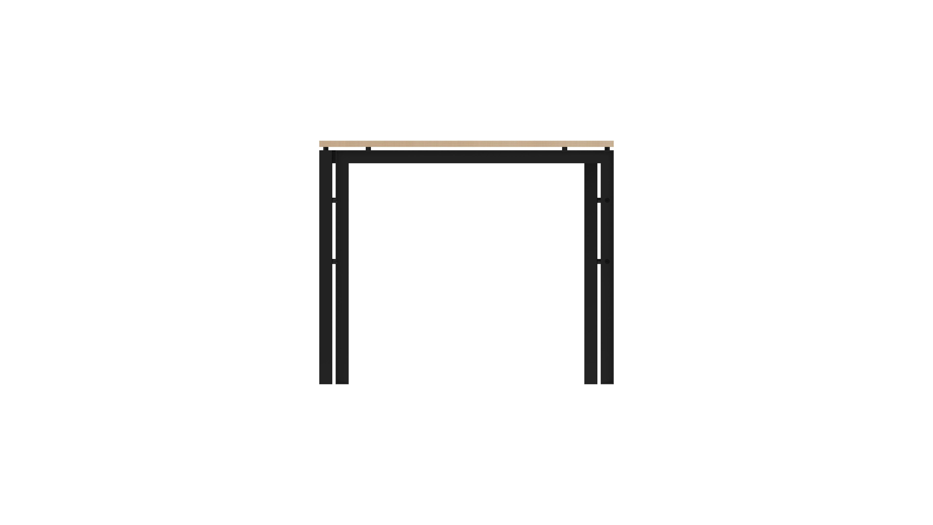 Прямоугольный стол из стали и дерева FUNCTIONALS WT-TABLE ARCH-00093437 - Вид №37