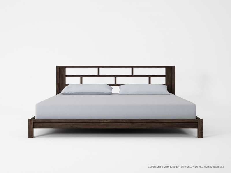 558_1133 двуспальная кровать Karpenter SAKAE 