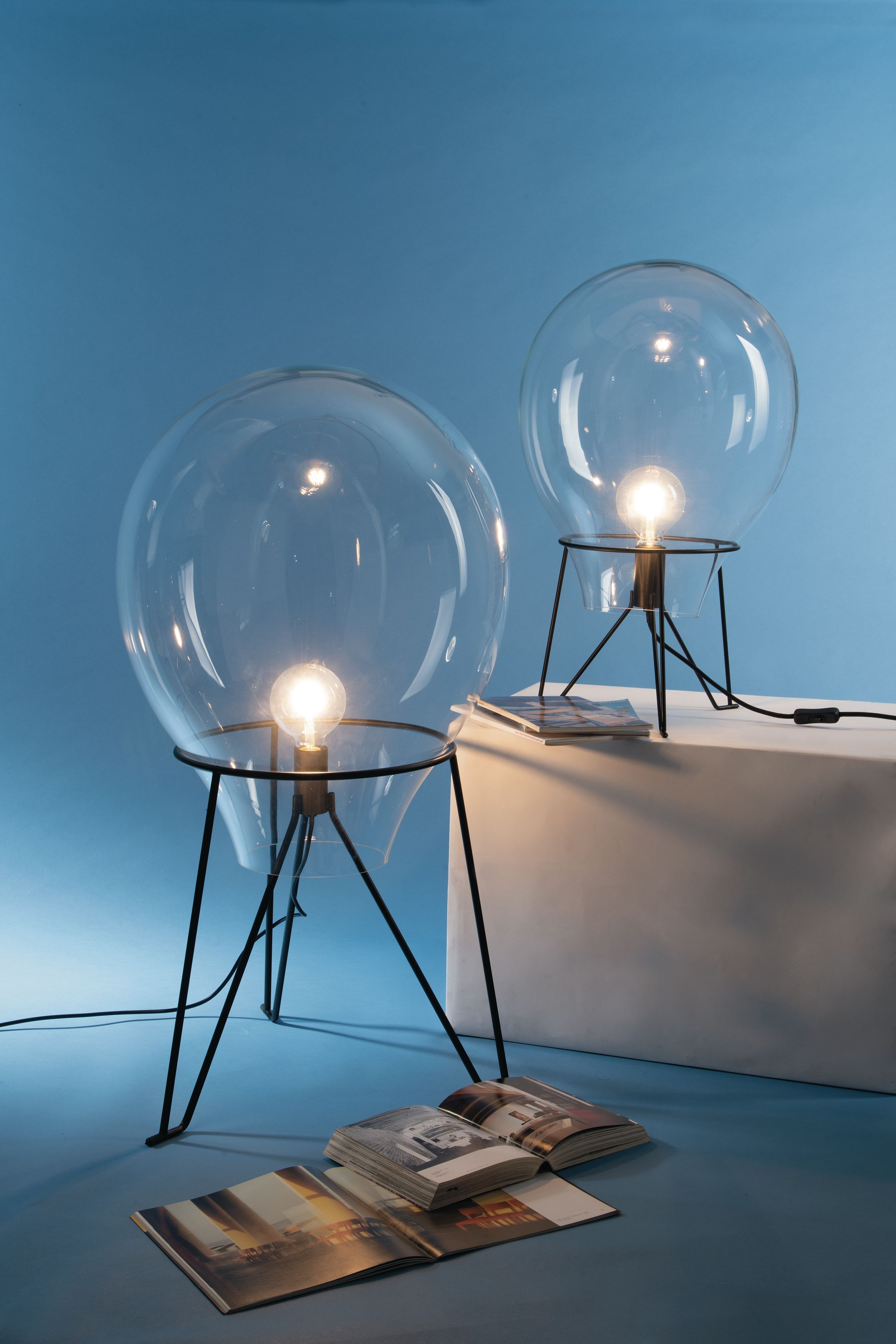 Светодиодная настольная лампа из дутого стекла Fan Europe Lighting дизайн окружающего света ARCH-00126646 - Вид №1