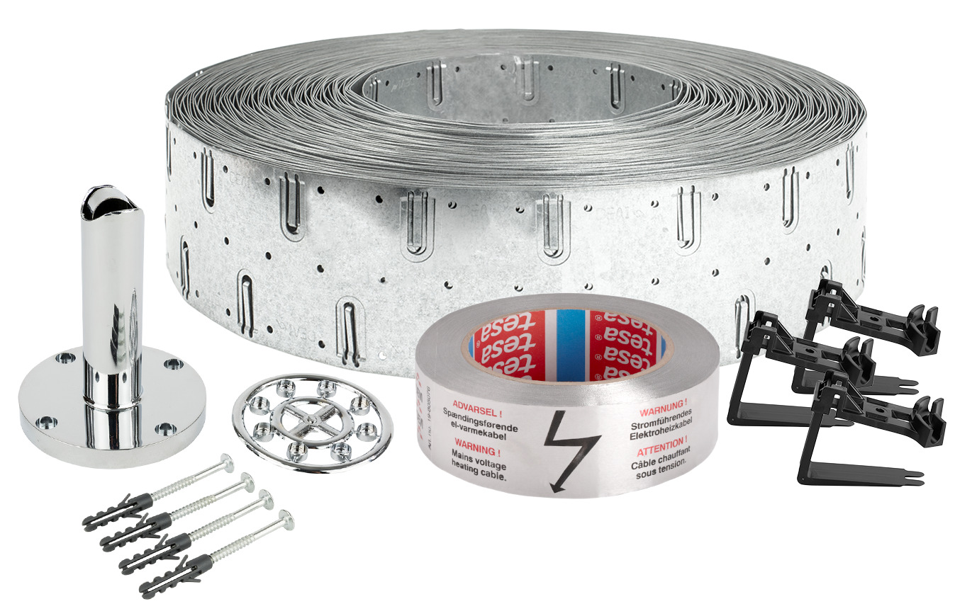 Danfoss Полотенцесушитель DEVIrail™ Полотенцесушитель хром 60 Вт 98808157  - Вид №10