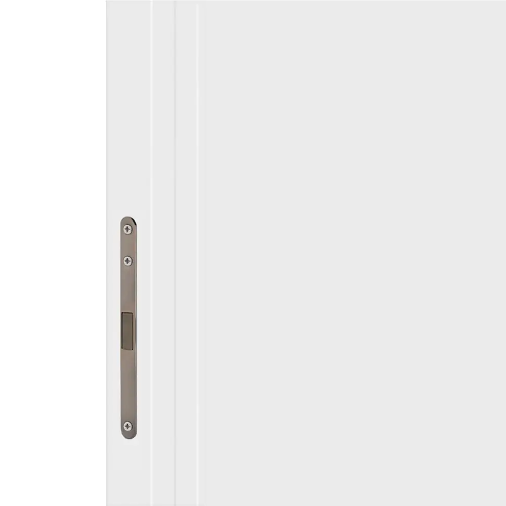 Дверь межкомнатная глухая обратного открывания с замком комплекте Invisible 70x200 см левая без кромки цвет белый 89382975 STLM-2003828 VELLDORIS  - Вид №2