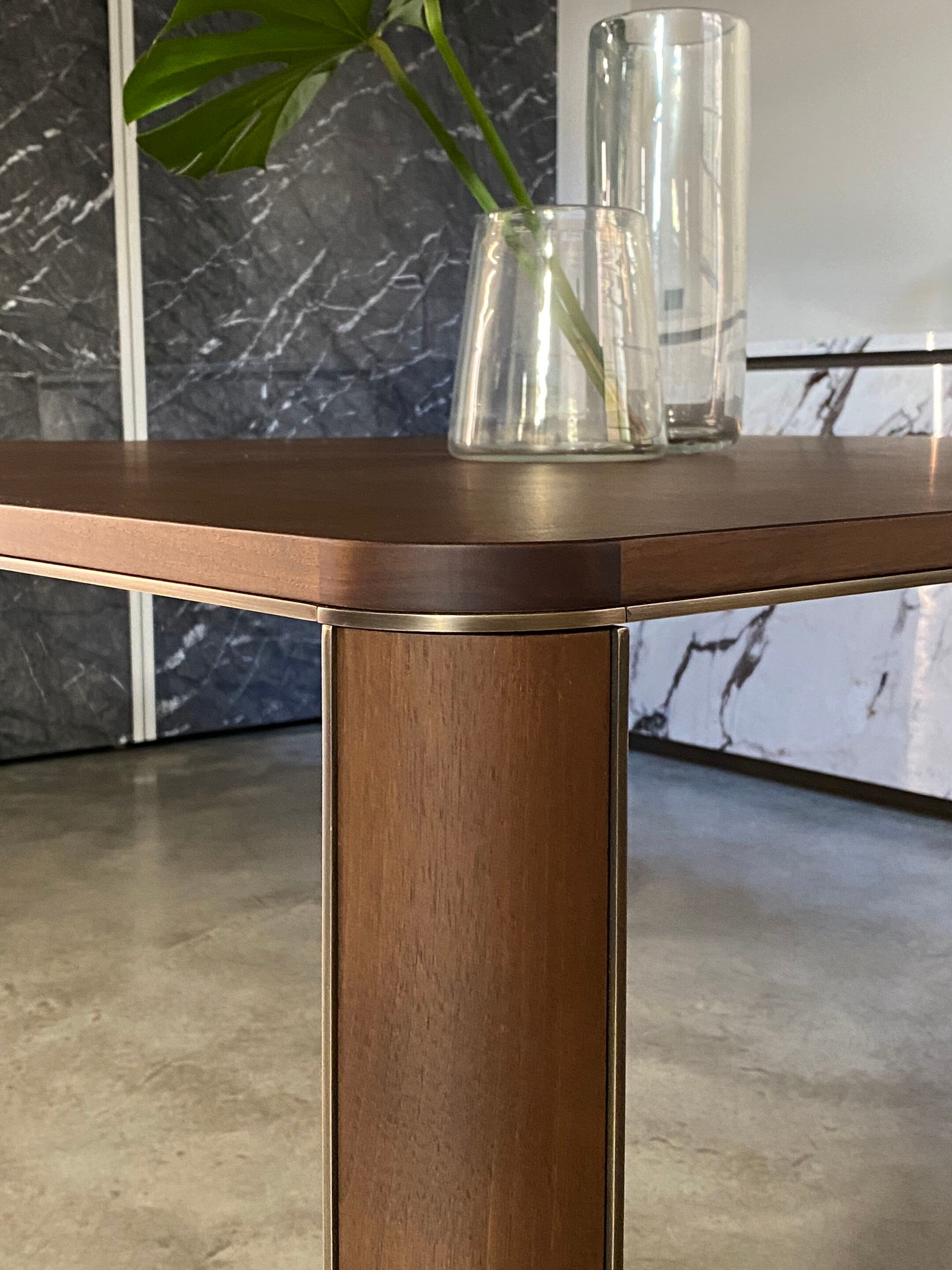 Стальной и деревянный стол mg12 Gregorio ARCH-00039947 - Вид №3