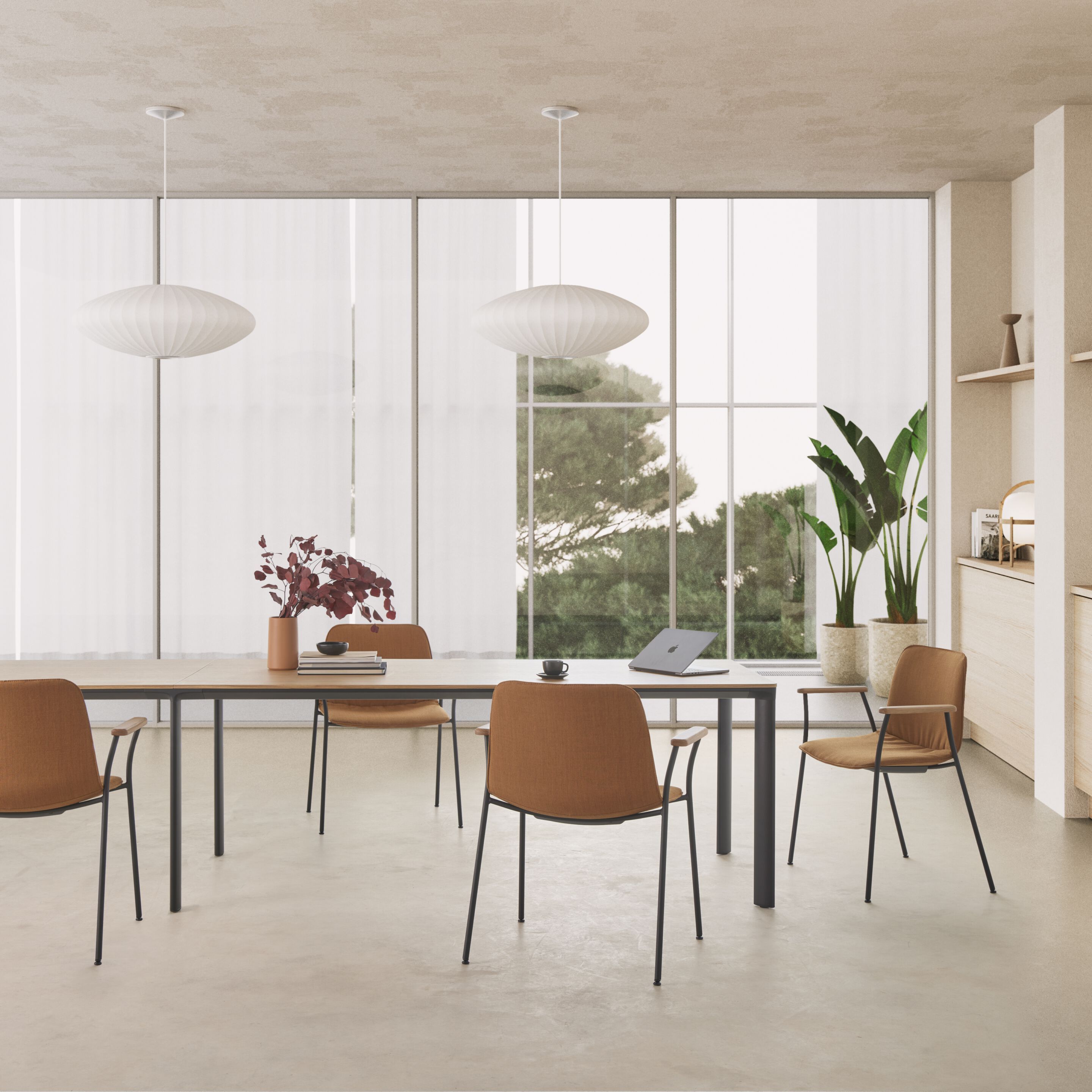 Штабелируемый стул из полипропилена с подлокотниками INCLASS Varya XL ARCH-00042420 - Вид №2