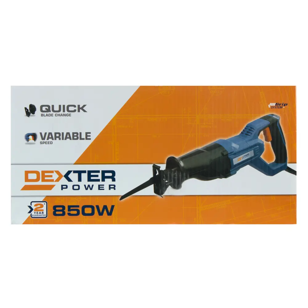 Сабельная пила Dexter Power NC850RS, 850 Вт STLM-2055759 - Вид №4