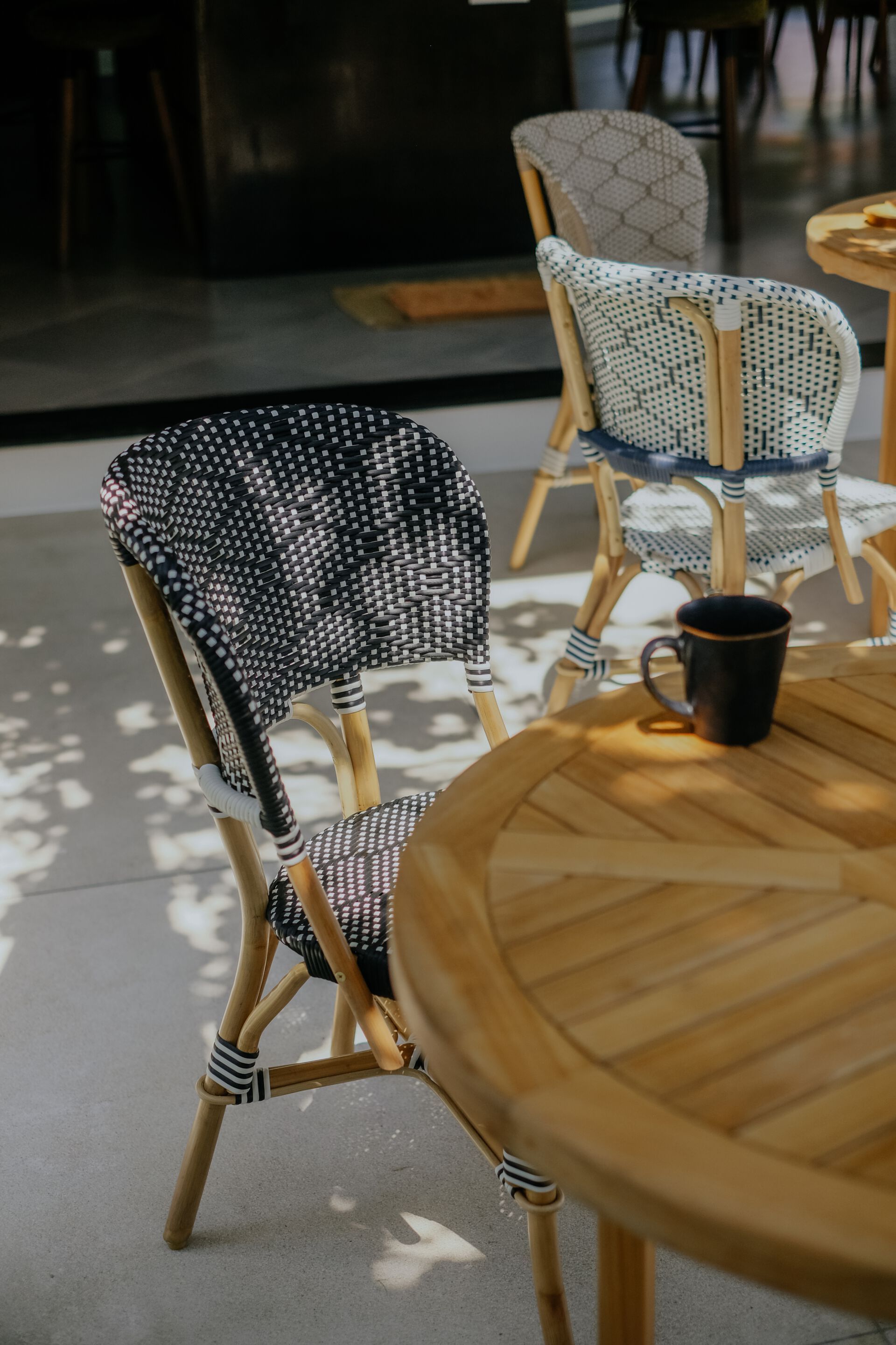 Ротанг сад стул с открытой спинкой cbdesign бистро ARCH-00150703 - Вид №20