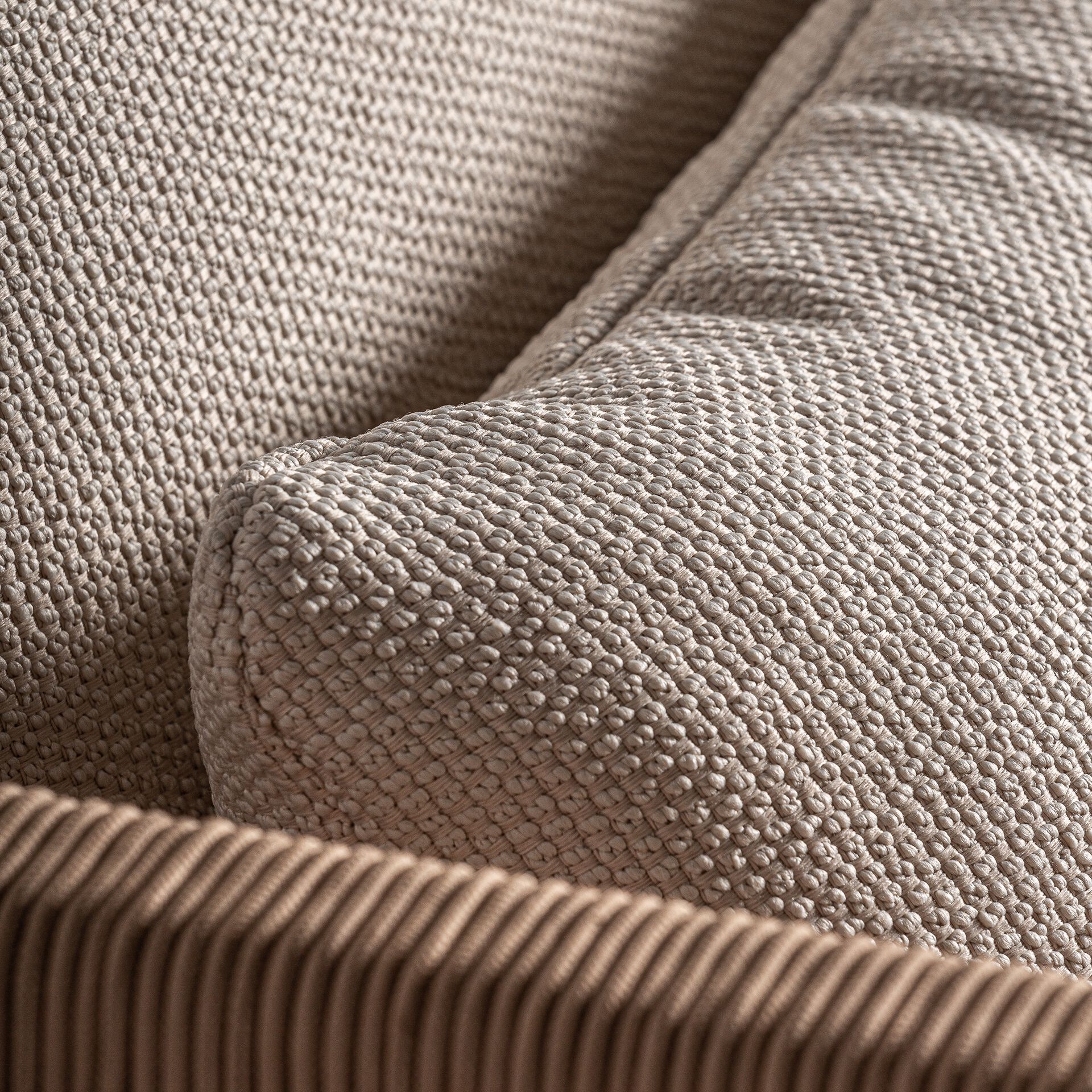 3-местный диван из ткани и дерева со встроенным журнальным столиком Vical Home Trena ARCH-00064649 - Вид №4