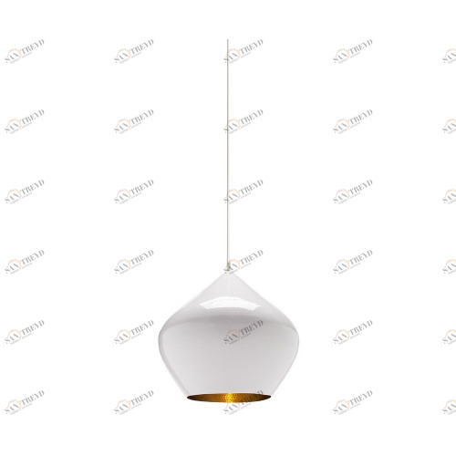 Светильник / Beat stout white pendant EU Tom Dixon sun-id-377581