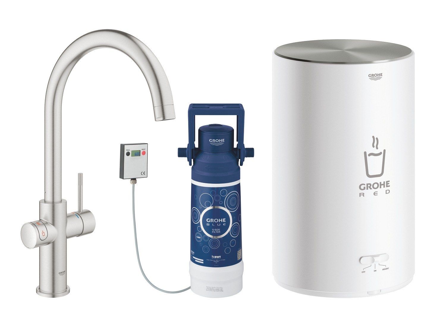 Смеситель для кухни / диспенсер для питьевой воды Grohe Grohe Red® II ARCH-00097538 - Вид №1