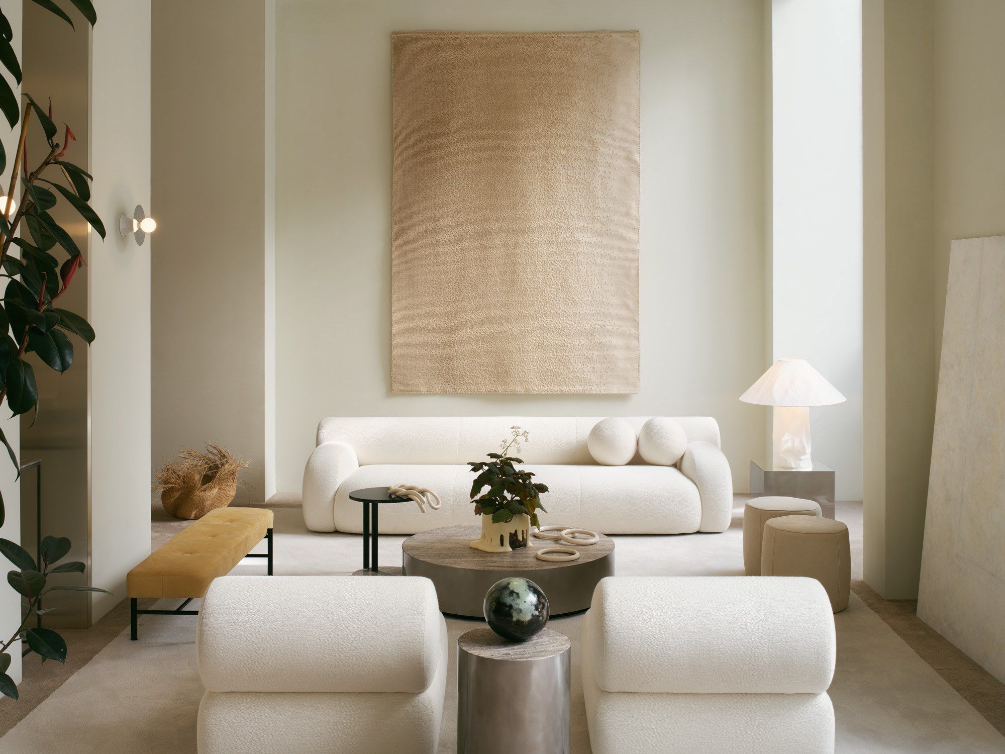 3-местный тканевый диван Meridiani Оскар ARCH-00014413 - Вид №1