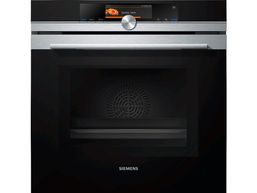 Пиролитическая многофункциональная электрическая печь из нержавеющей стали и стекла Siemens studioLine iQ700 ARCH-00016097