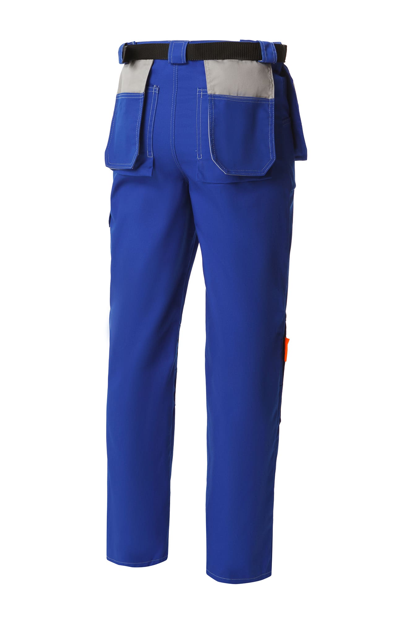 4957450 Брюки рабочие "Профессионал" василек со светло-серым  Летняя спецодежда  размер 60-62/170-176  - Вид №1