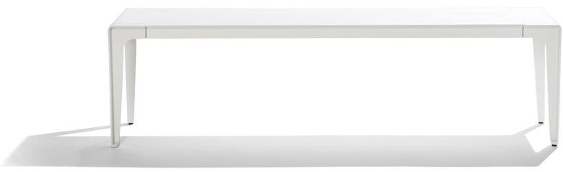 TRIBÙ Садовая скамейка из алюминия Mirthe 07436/07434 - Вид №1