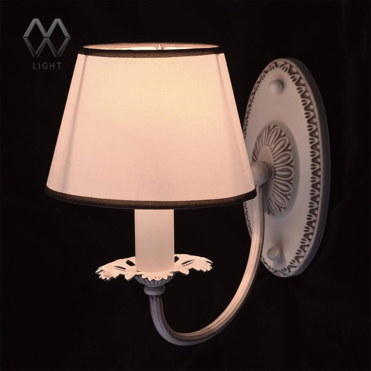 Бра настенное белое MW-Light "Августина 3" 419020901 MW-LIGHT АВГУСТИНА 00-3927875 Белый  - Вид №1
