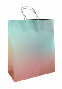 487476 Пакет подарочный "Градиент", средний