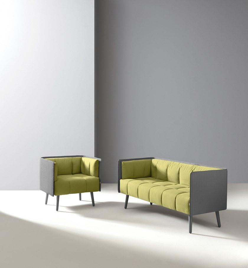 Martex Кресло из ткани с подлокотниками Inattesa sun-id-1372440 - Вид №1