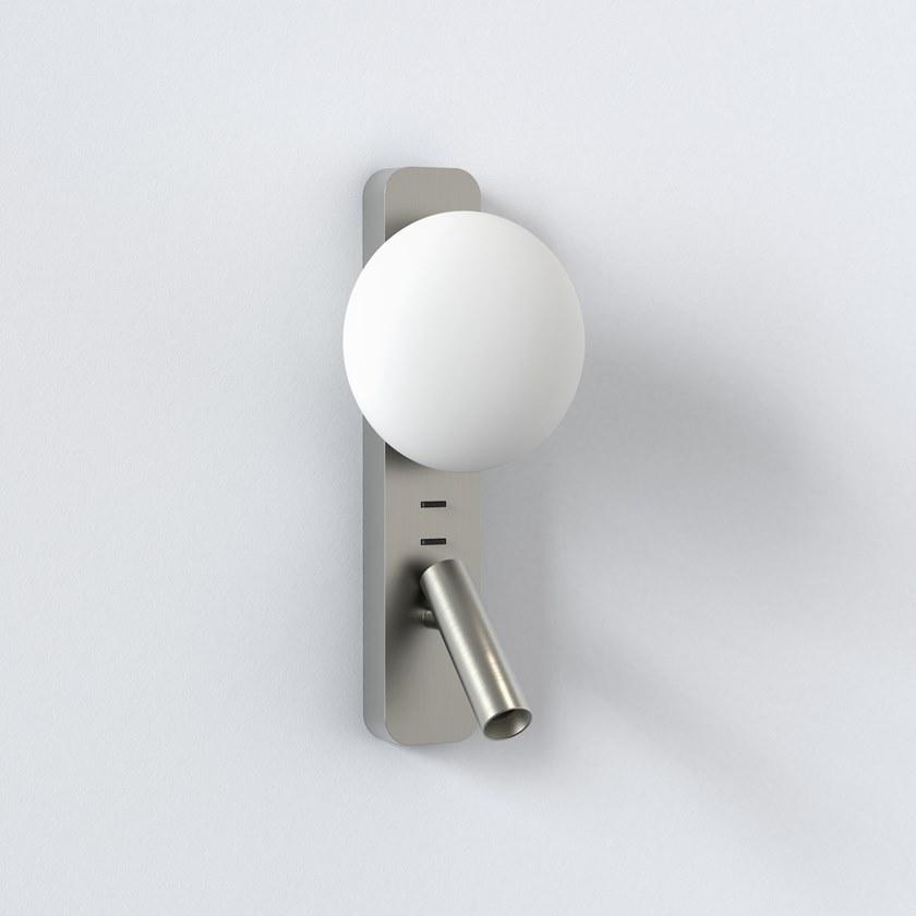 Astro Lighting Алюминиевая лампа для чтения прямого и непрямого света в современном стиле с фиксированным кронштейном Zeppo sun-id-1501885 - Вид №10