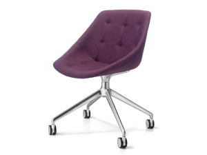 Поворотный операционный стул на насесте с колесами